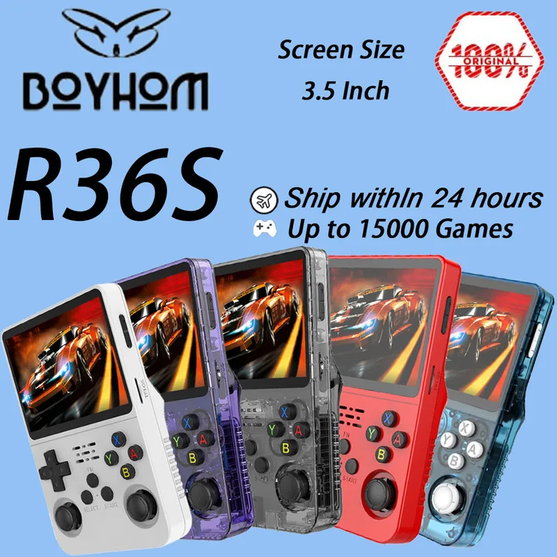Retro Gaming Images - ARKOS R36S Retro Handheld Game Console