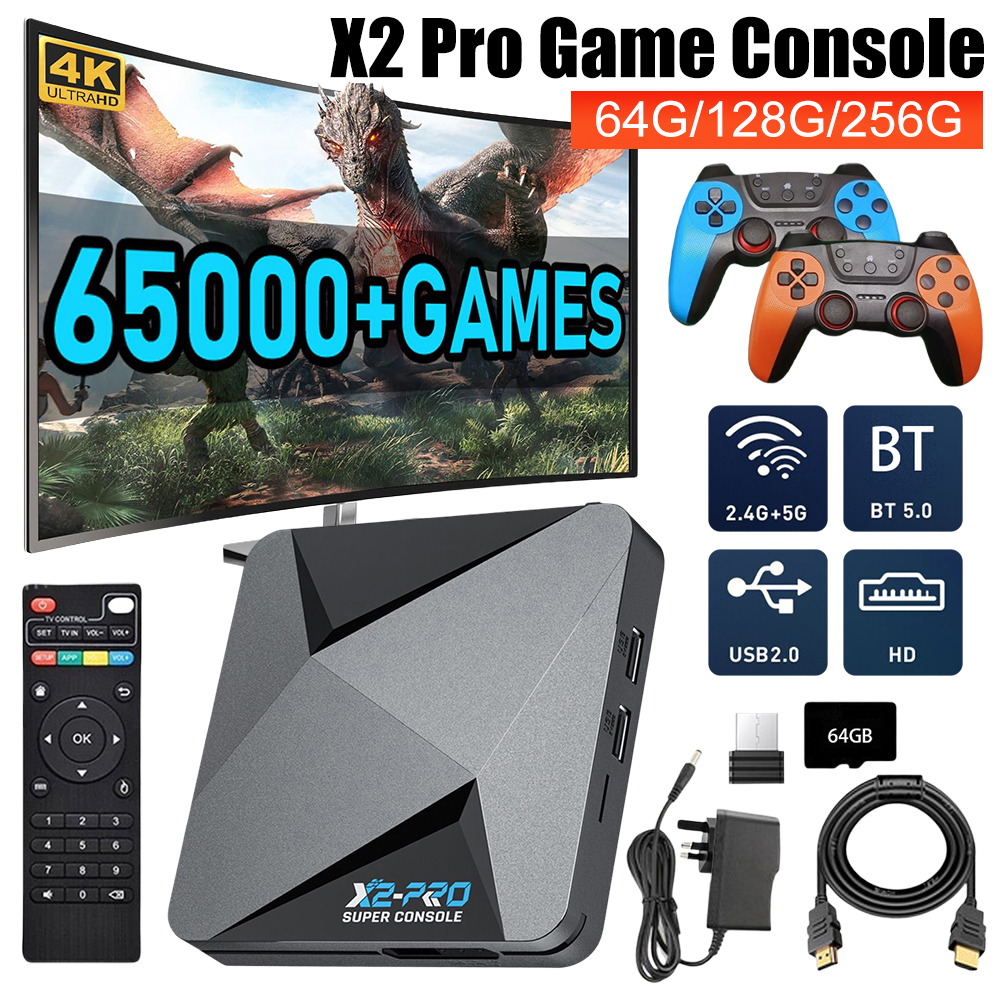 Retro Gaming X2 Pro - New Upgrade X2 Pro Video Game