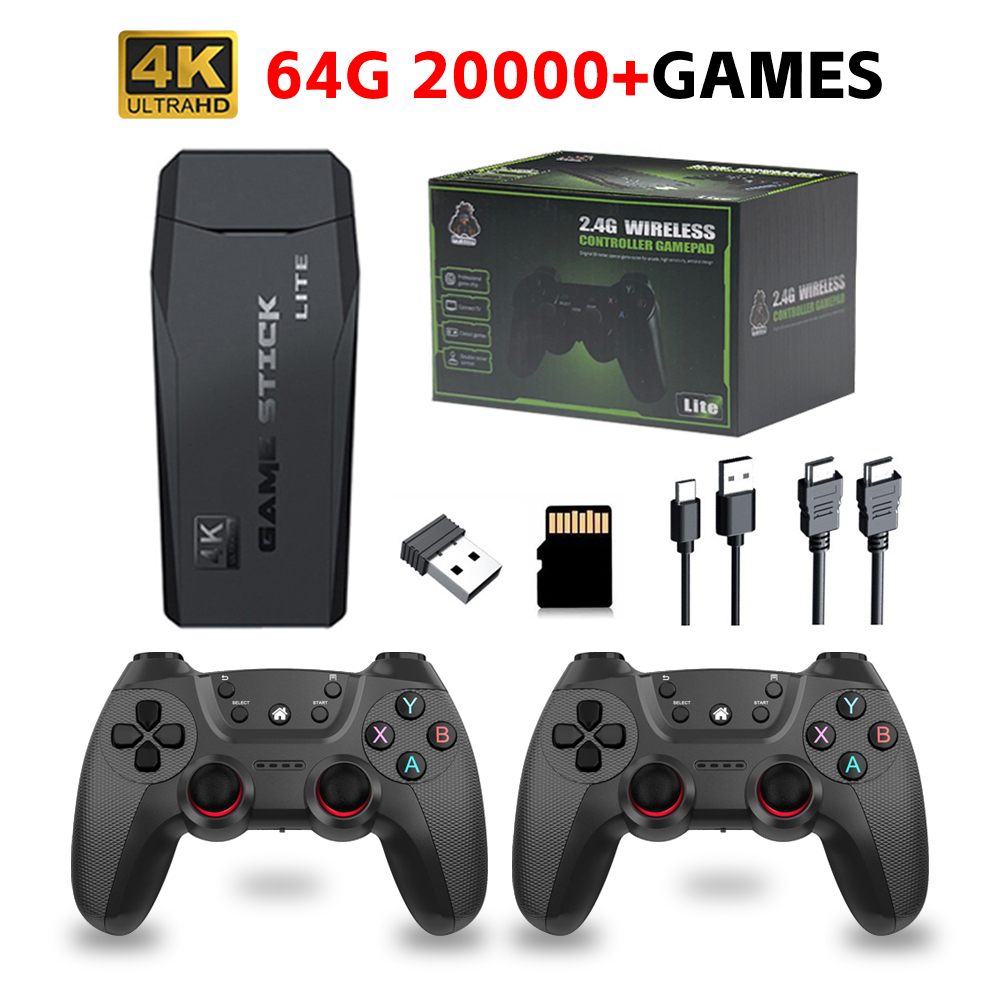 Retro Gaming X2 Pro - Upgraded M8 Video Game Console 64G