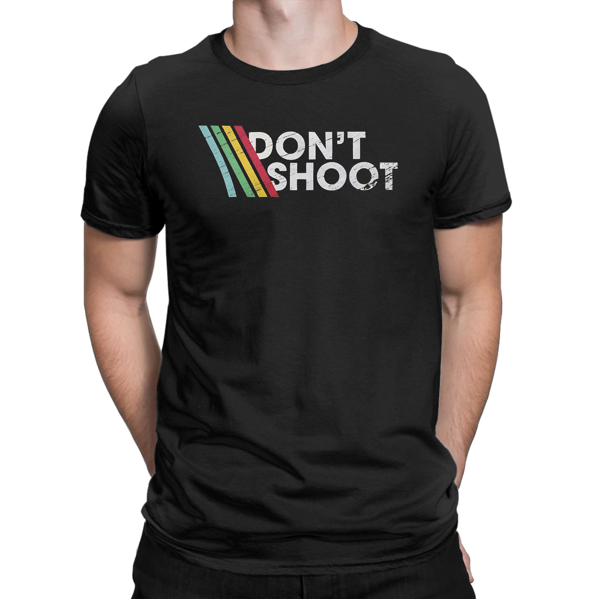 Retro Gaming Shirt - Vintage T Shirt Beach DONT SHOOT
