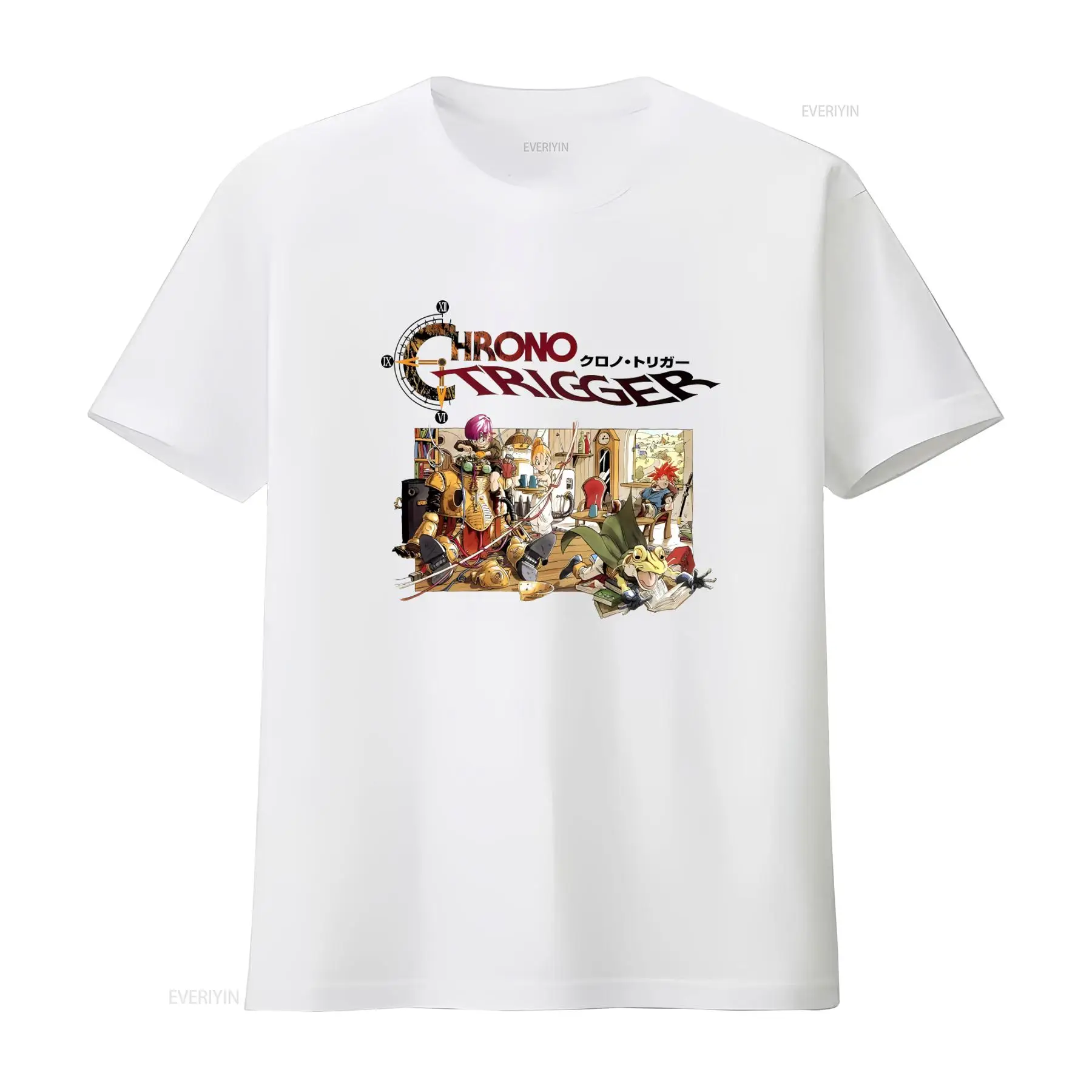 Retro Gaming Shirt - Chrono Trigger Video Game Logo T