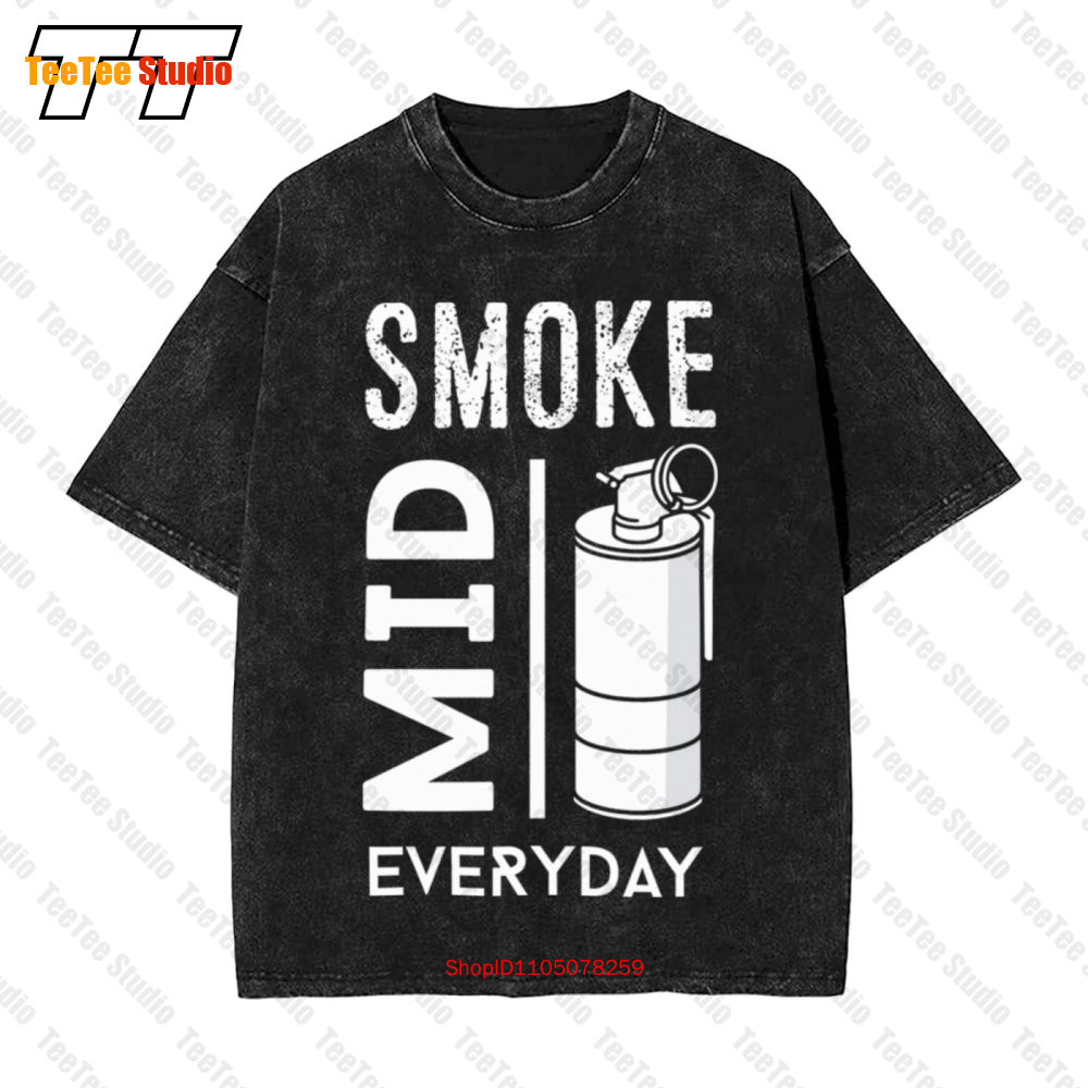 Retro Gaming Shirt - Cs Go Gaming Smoke Mid Everyday