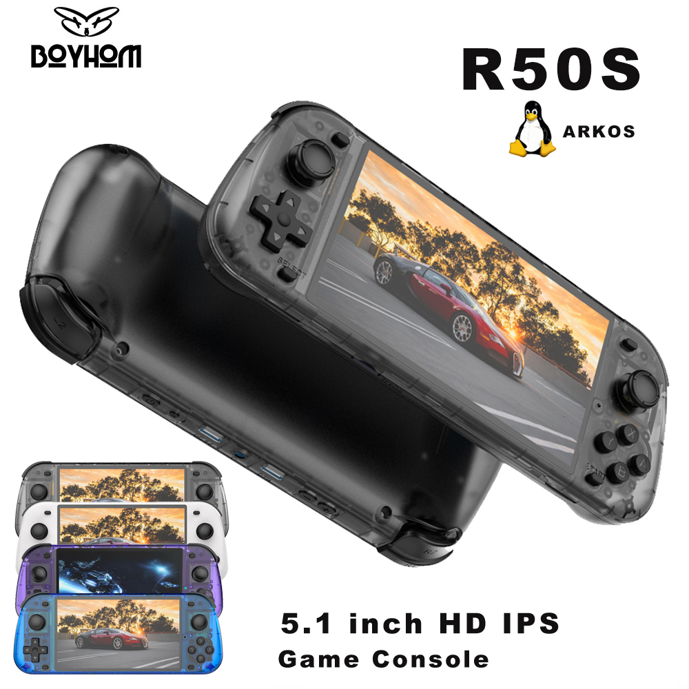 Retro Gaming Emulator Console - 5 Inch Large Screen Handheld Game