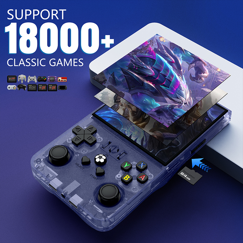 Open Source R36Max 4 Inch IPS  - Retro Gaming Images review and price