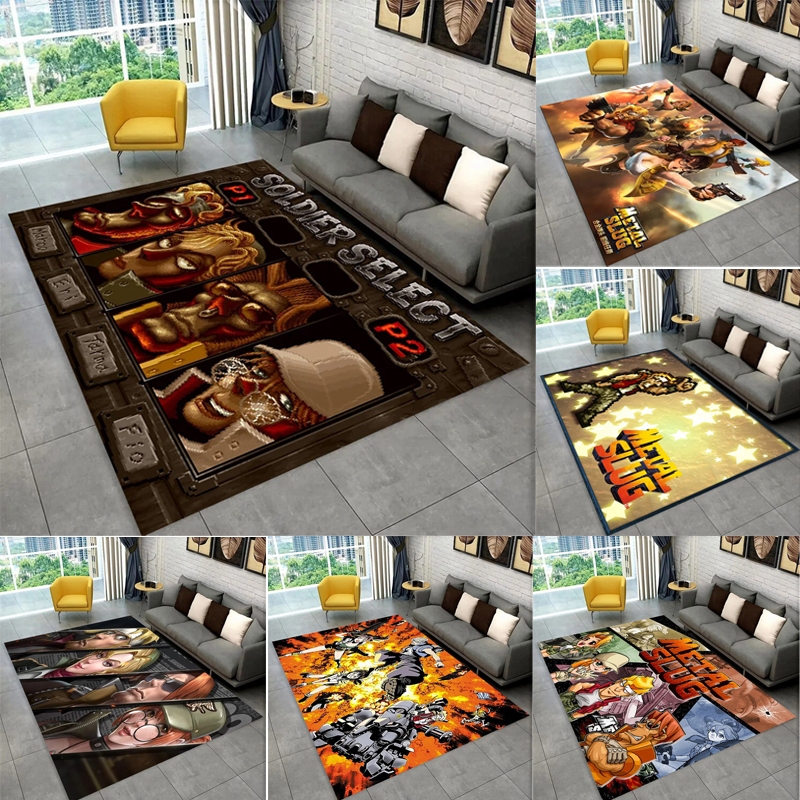 Classic Retro Game Metal Slug  - Retro Gaming Rug review and price