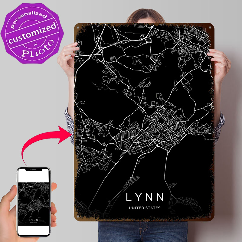 Lynn Massachusetts 3D Printed  - Retro Poster Gaming review and price