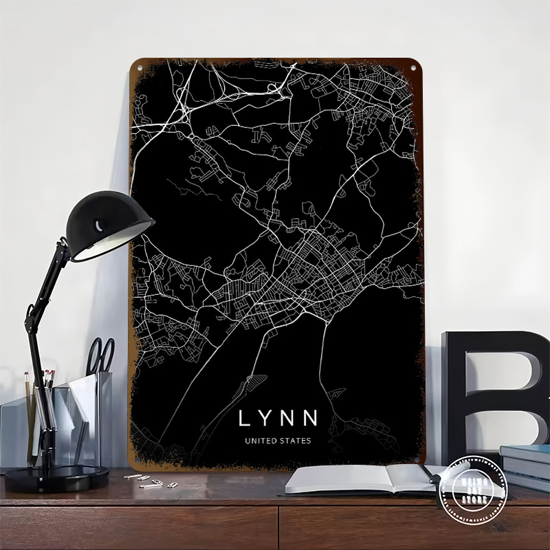 Lynn Massachusetts 3D Printed  - Retro Poster Gaming review and price