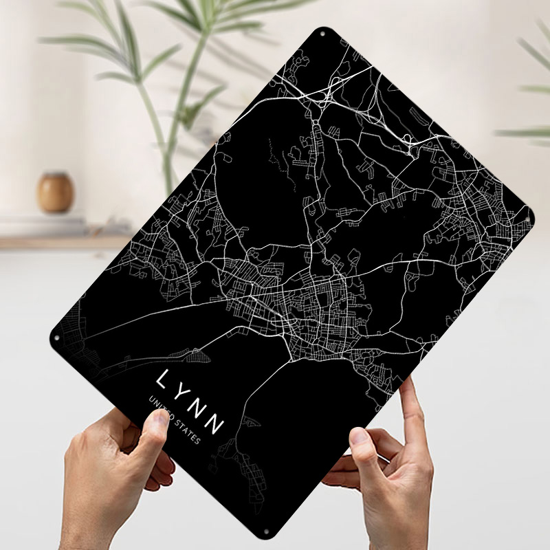 Lynn Massachusetts 3D Printed  - Retro Poster Gaming review and price