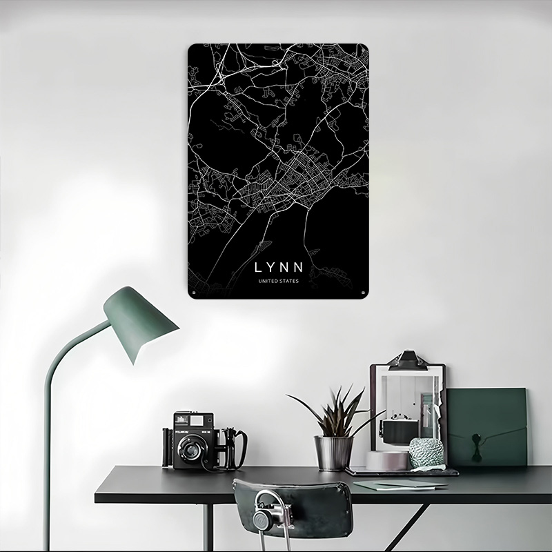 Lynn Massachusetts 3D Printed  - Retro Poster Gaming review and price