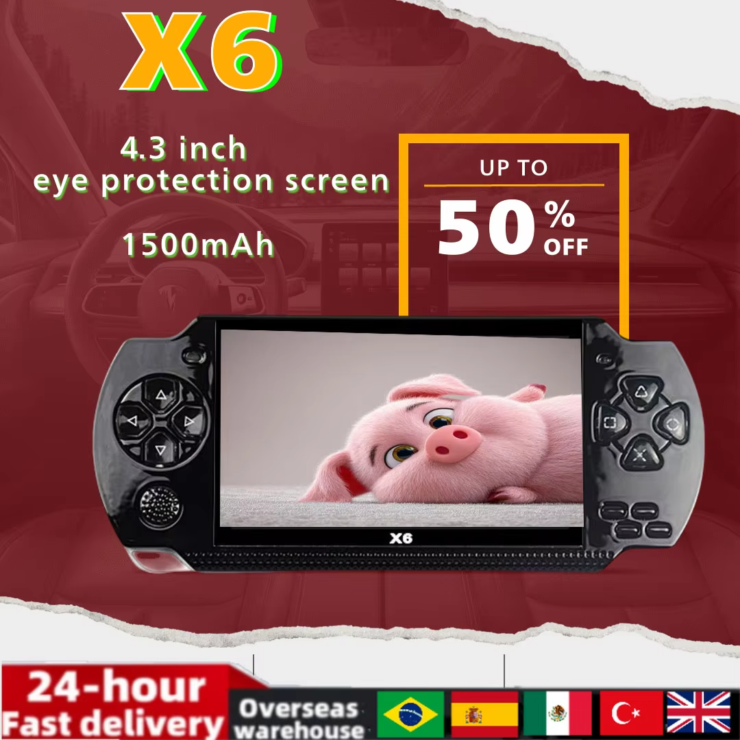 X6 Retro Handheld Game Console - Retro Gaming X6 review and price
