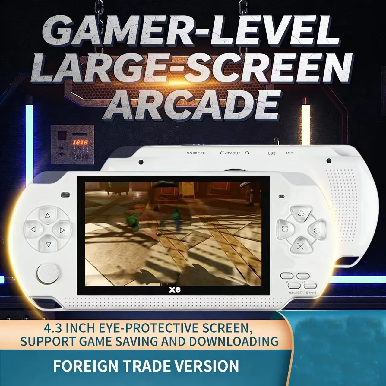 X6 Retro Handheld Game Console - Retro Gaming X6 review and price