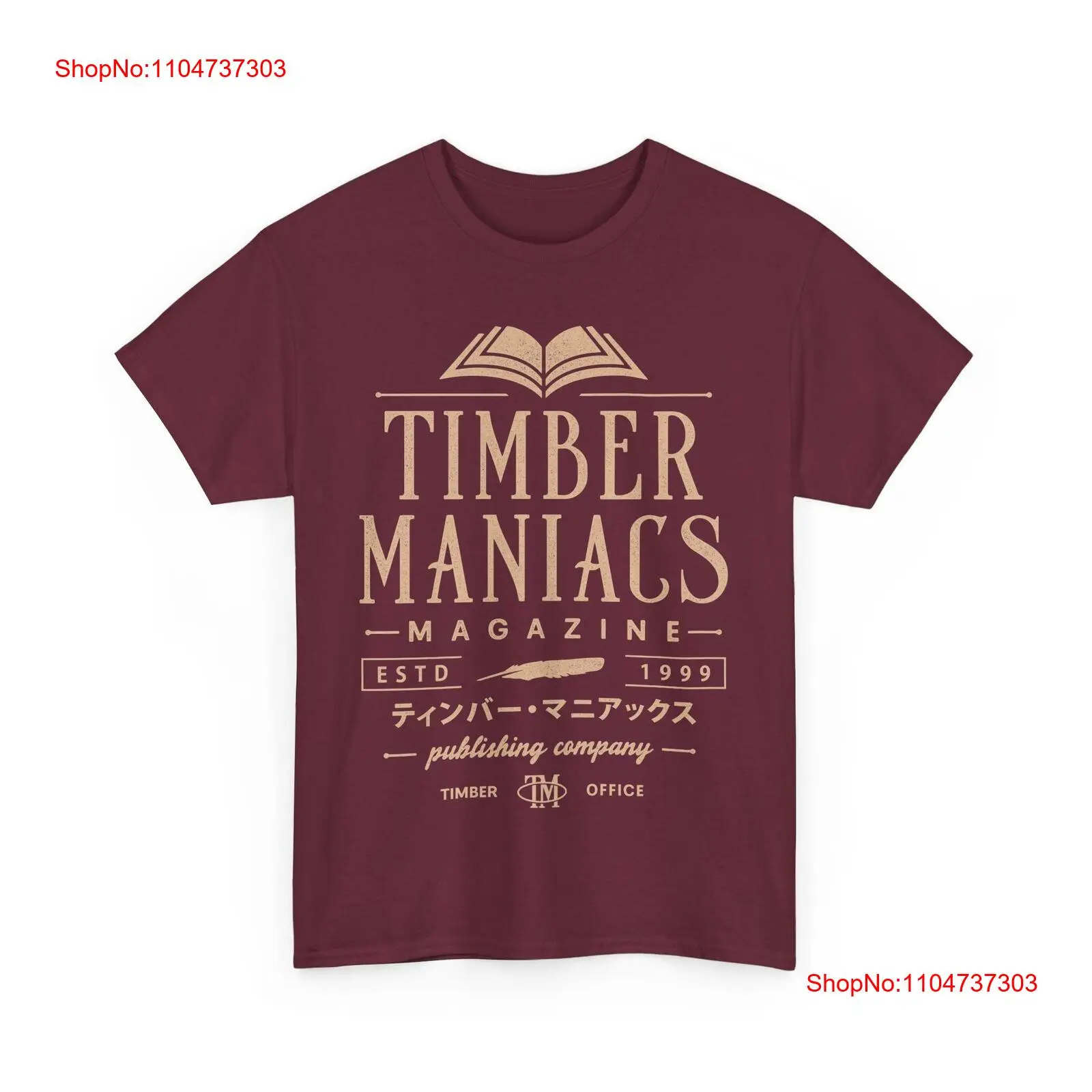 Timber Maniacs Vintage T Shirt - Retro Gaming Shirt review and price