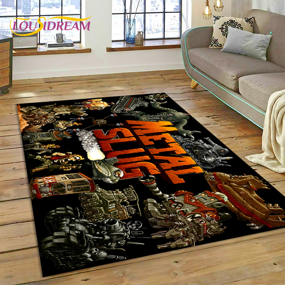 Metal Slug Retro Game Cartoon  - Retro Gaming Rug review and price