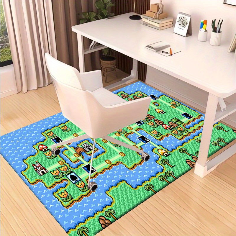 Nostalgic Retro Game Themed Ru - Retro Gaming Rug review and price