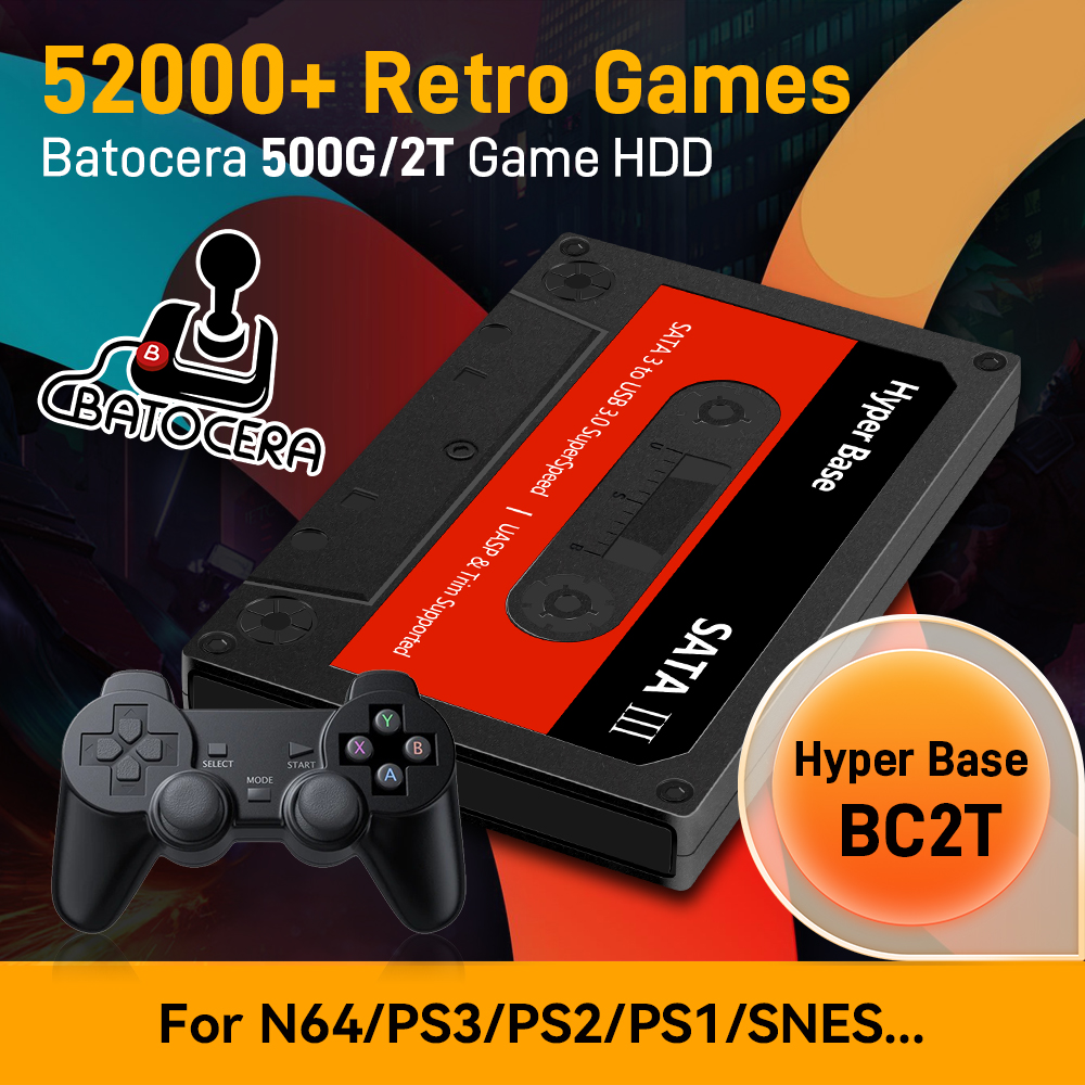 Batocera 500G/2T Emulator Game - Retro Gaming Emulator Console review and price
