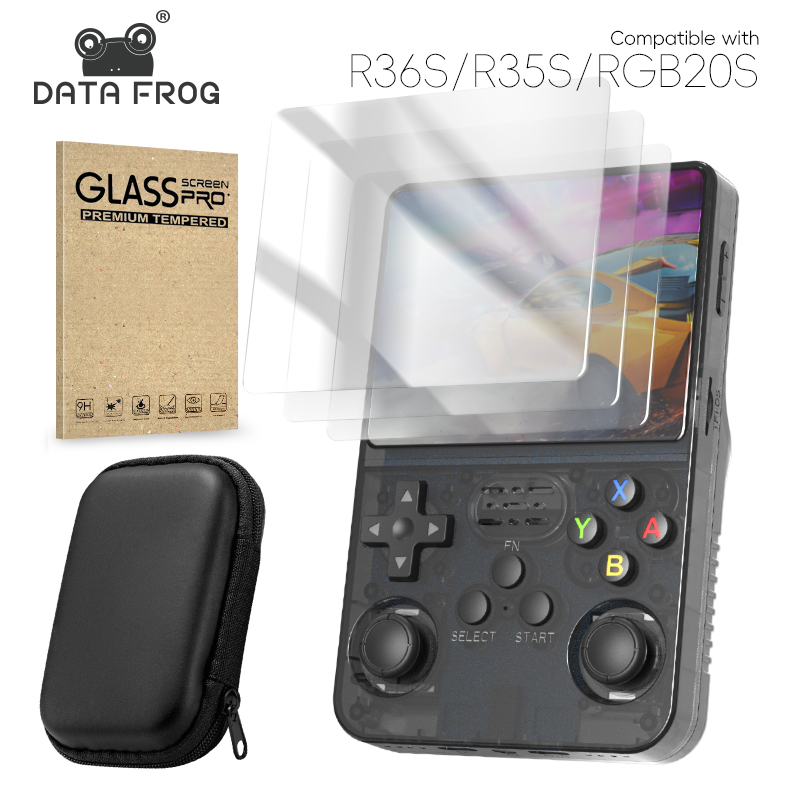 DATA FROG R36S Screen Protecto - Retro Gaming Images review and price