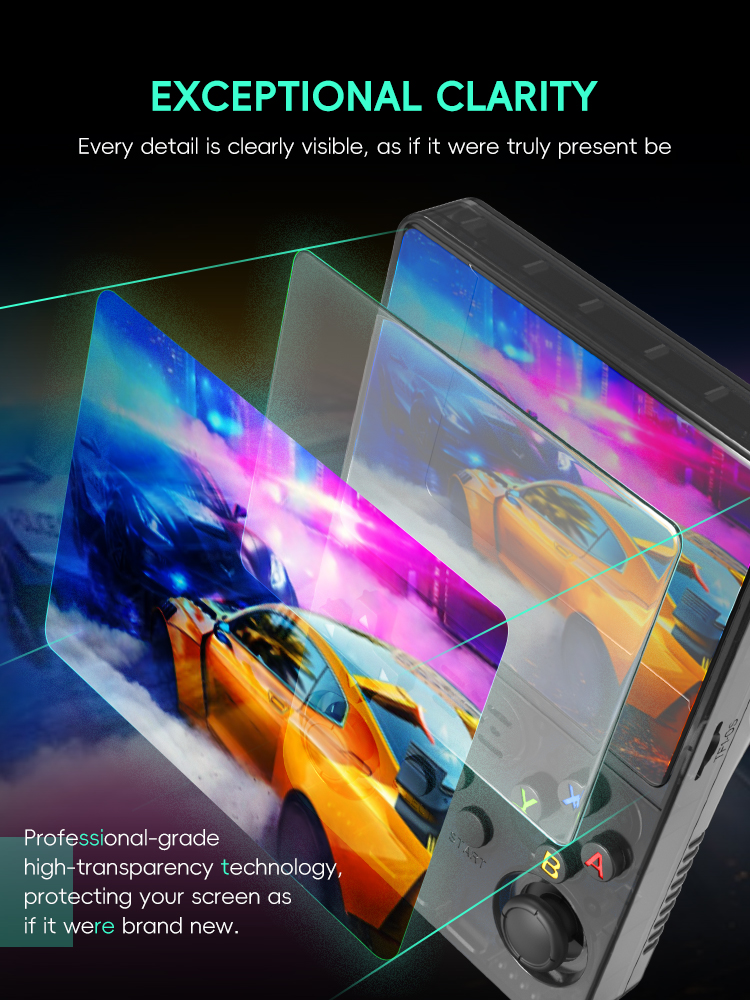 DATA FROG R36S Screen Protecto - Retro Gaming Images review and price