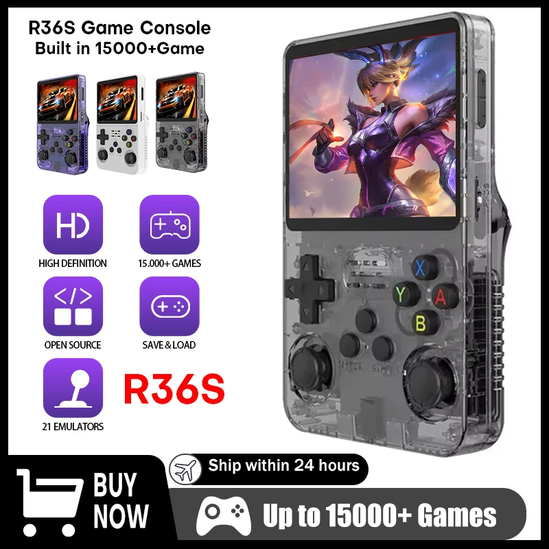 R36S Retro Handheld Video Game - Retro Gaming Images review and price