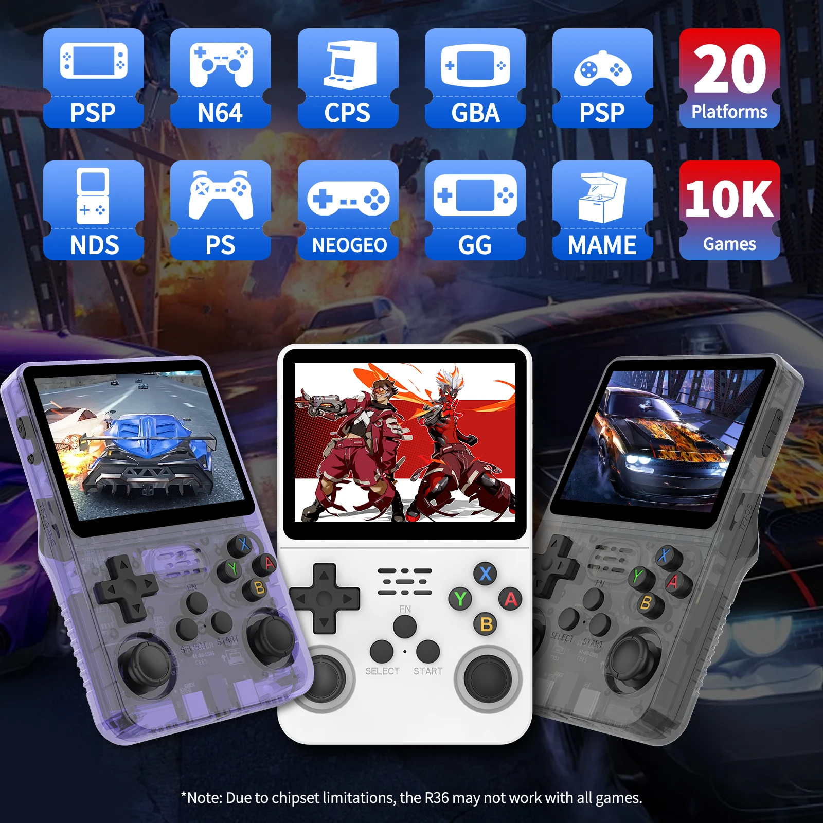R36S Retro Handheld Video Game - Retro Gaming Images review and price