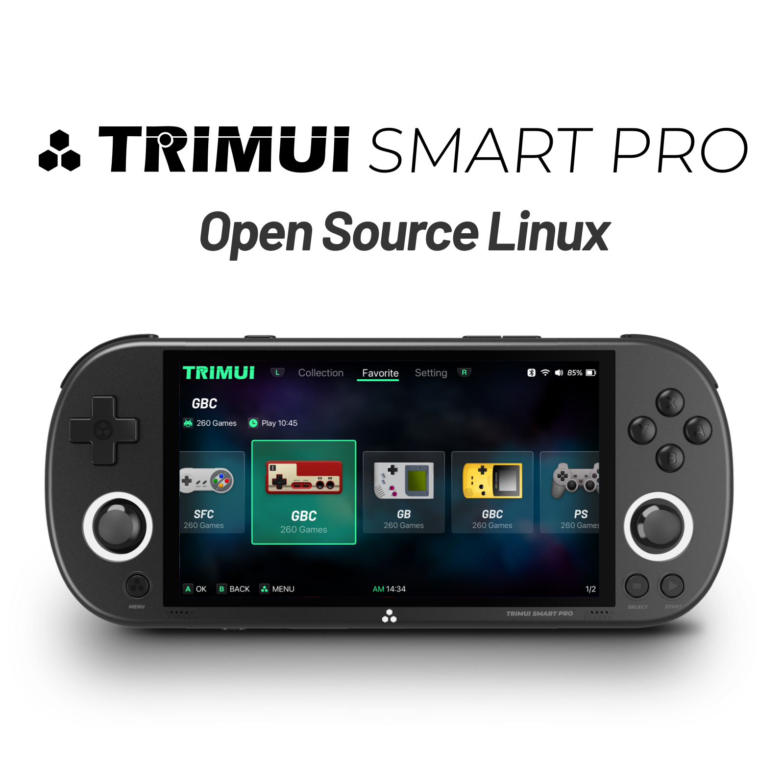 TRIMUI SMART PRO Open Source L - Retro Gaming Emulator Console review and price