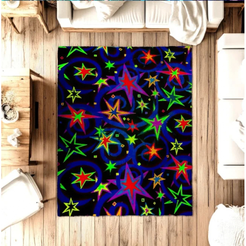 VIKAMA Retro Gamer Rug Arcade  - Retro Gaming Rug review and price
