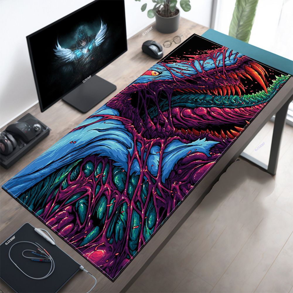 Japan Red Mouse Pad Neon Gore  - Retro Gaming Art review and price
