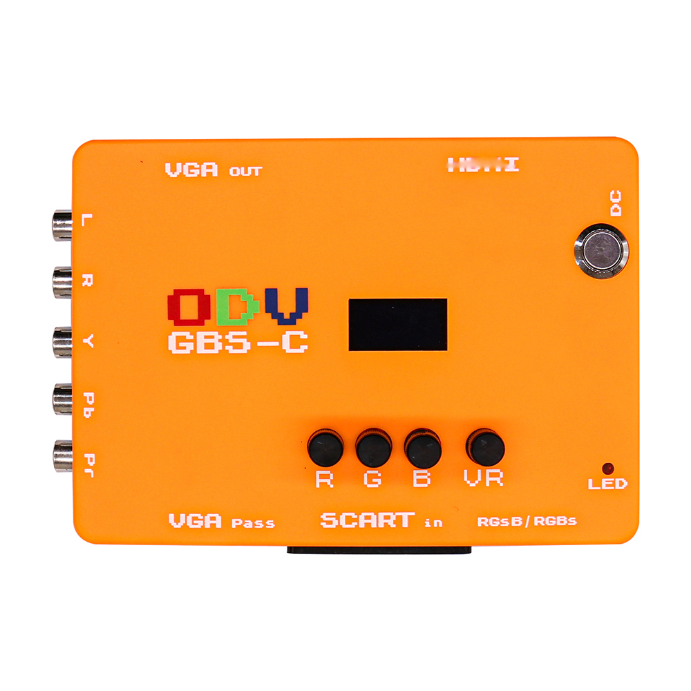 ODV-GBS-C Component/VGA/Scart  - Retro Gaming Art review and price