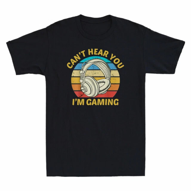 I'm Gaming Cotton Funny Retro  - Retro Gaming Shirt review and price