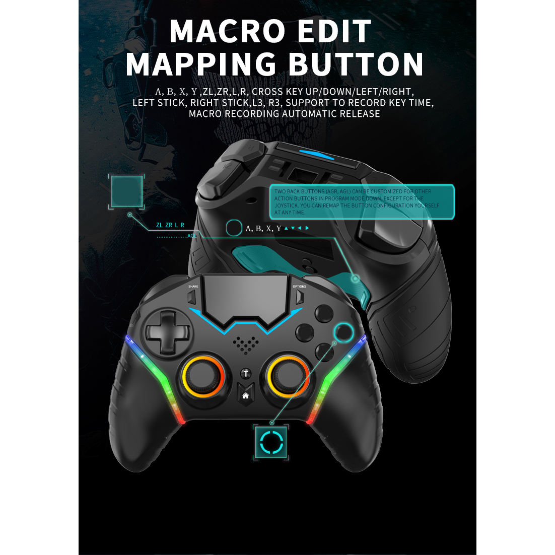Wireless Controller For PS4 PS - Retro Gaming Corps review and price