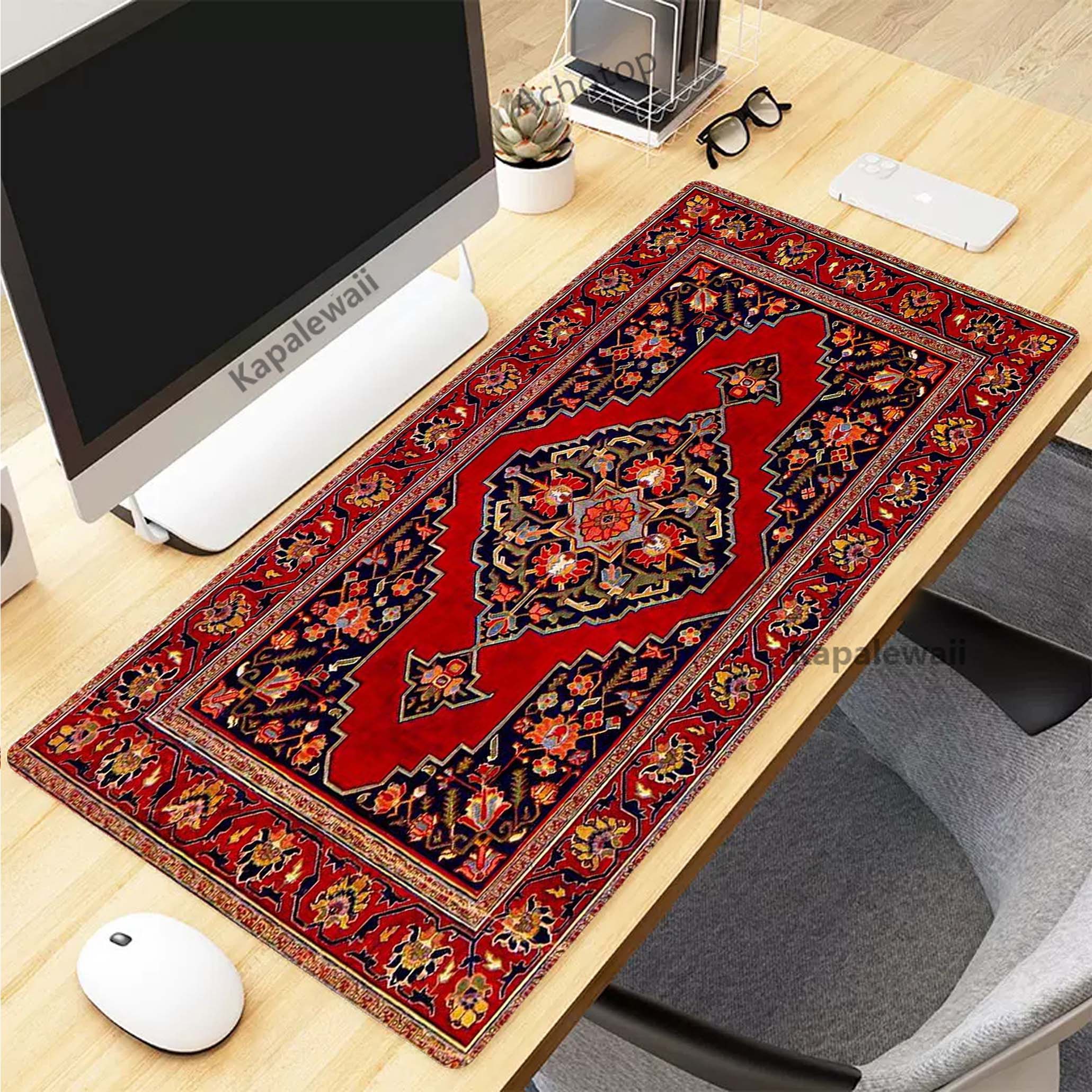 Retro Persian Carpet Mouse Pad - Retro Gaming Rug review and price