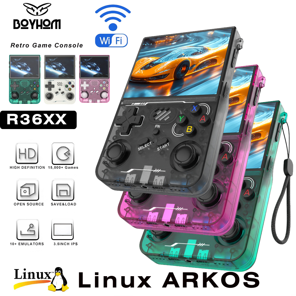 BOYHOM 256G R36XX Hand-held Ga - Retro Gaming Images review and price