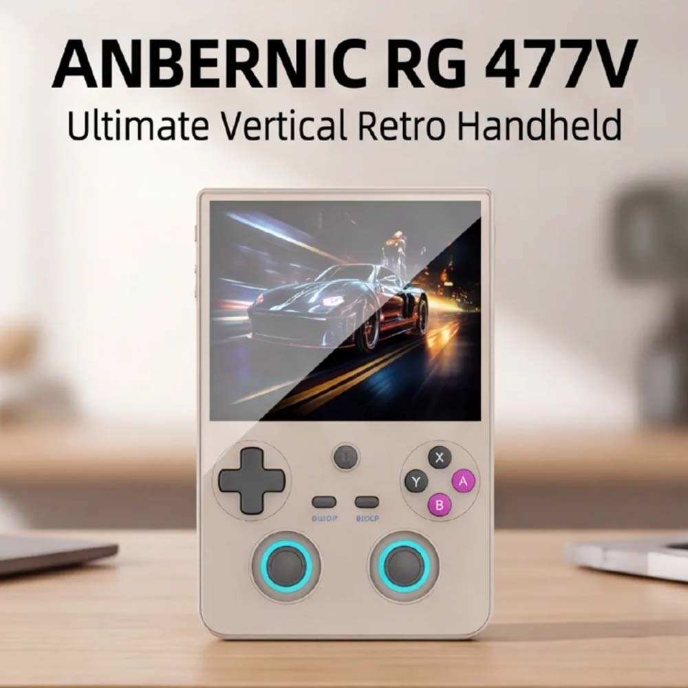 ANBERNIC RG477V 2026 New Verti - Retro Gaming Handheld 2026 review and price