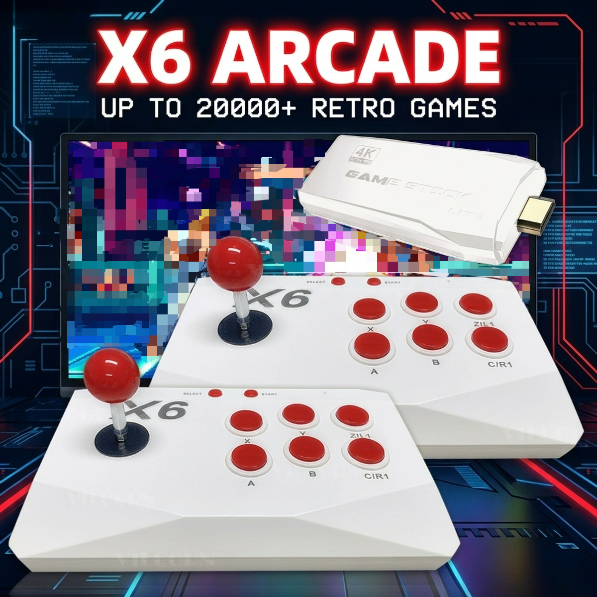 X6 Retro Video Game Console 2. - Retro Gaming X6 review and price