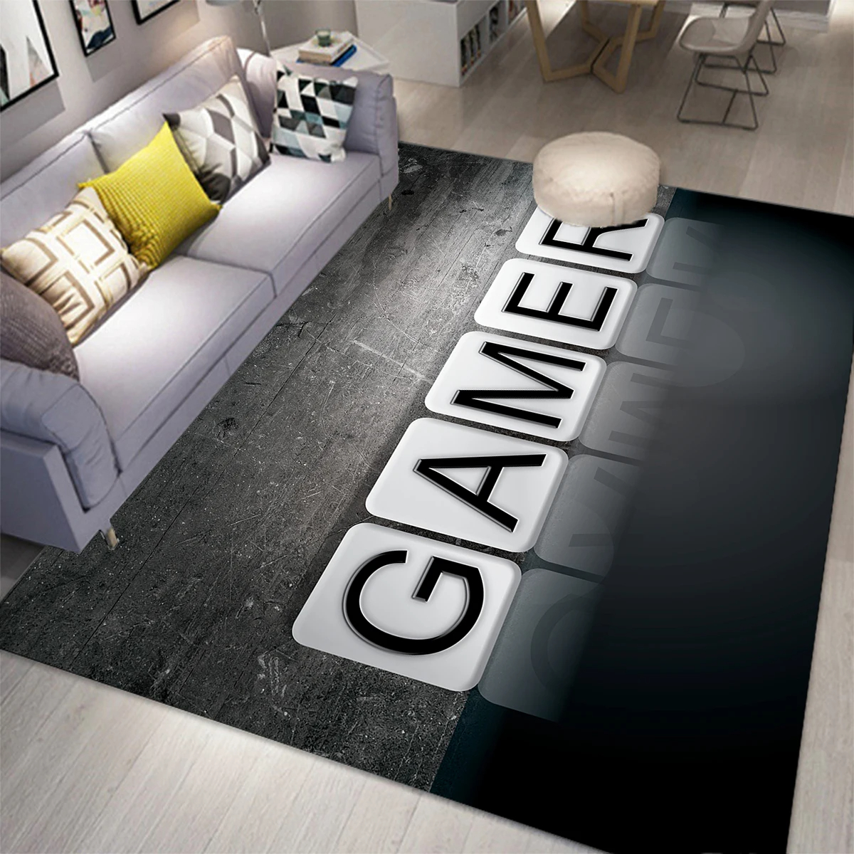 Gaming Area Rug for Kids Boy B - Retro Gaming Rug review and price