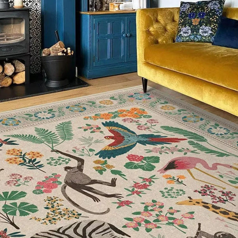 Living Room Carpet Bohemian St - Retro Gaming Rug review and price