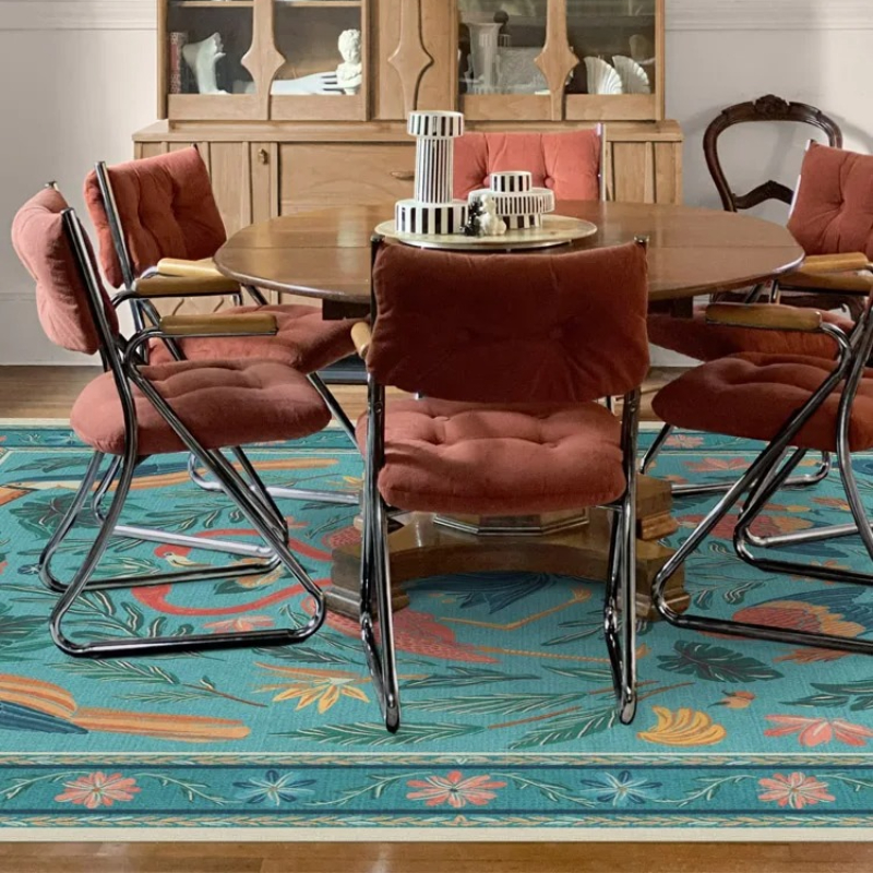 Living Room Carpet Bohemian St - Retro Gaming Rug review and price