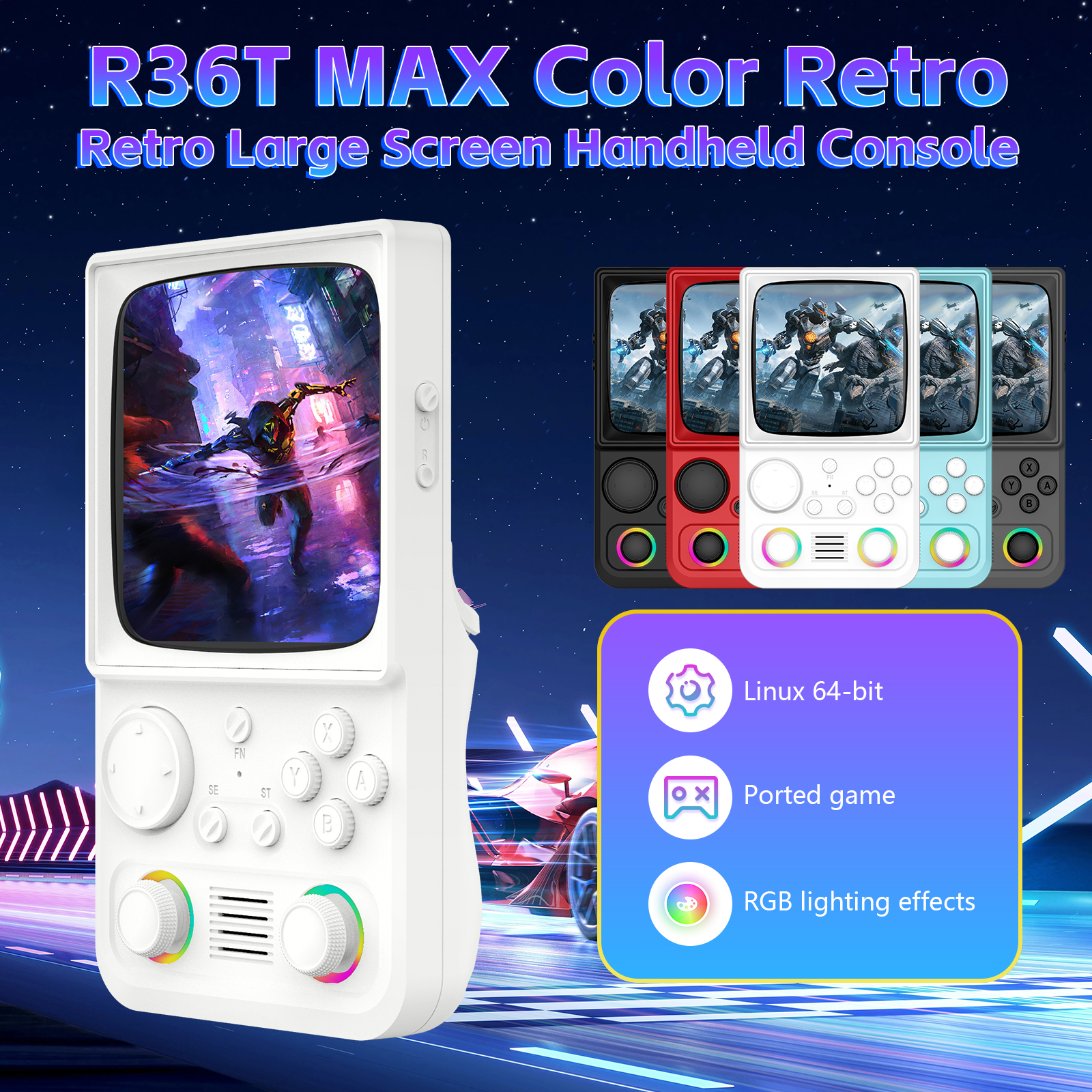 AISLPC R36T MAX Retro TV Handh - Retro Gaming Emulator Console review and price