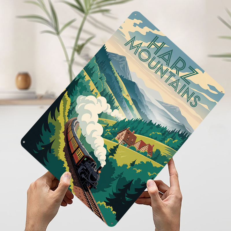 Harz Mountains Train Travel Me - Retro Poster Gaming review and price