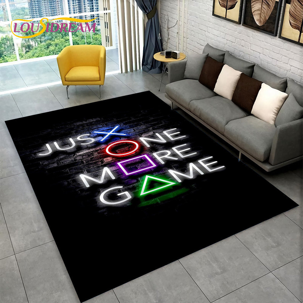 3D Cartoon Game Gamer Gamepad  - Retro Gaming Rug review and price