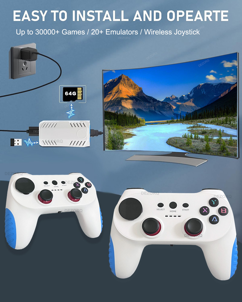 New TV Game Console 128G Built - Retro Gaming X2 Pro review and price