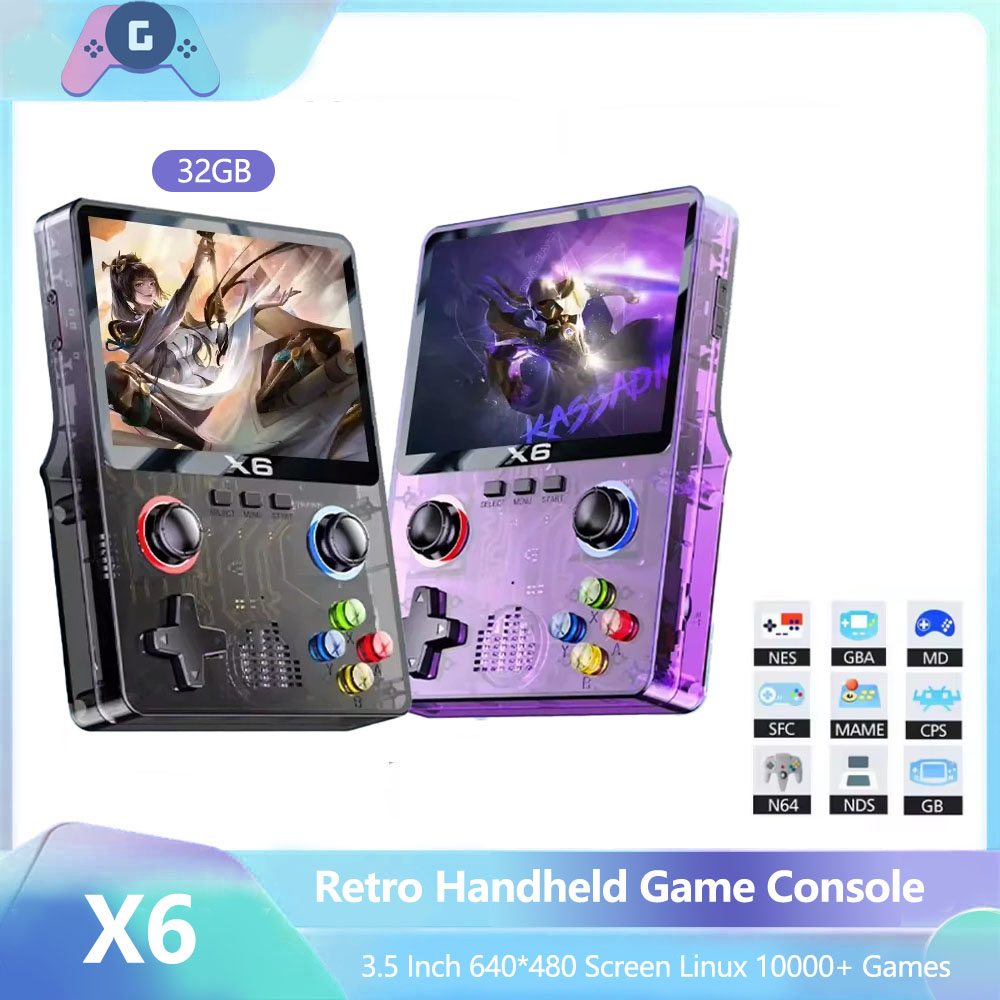 X6 Handheld Game Player 3.5 In - Retro Gaming X6 review and price