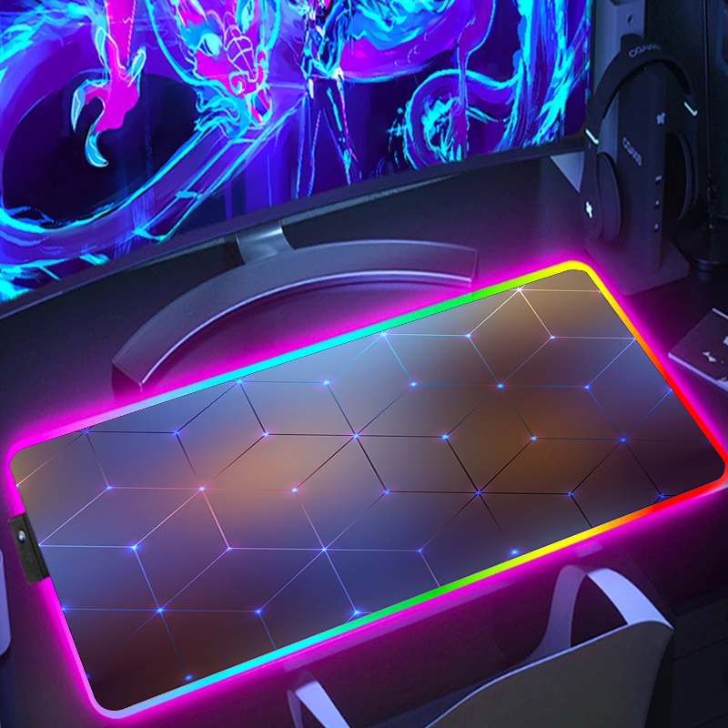 RGB Extended Hexagon Gaming Mo - Retro Gaming Art review and price