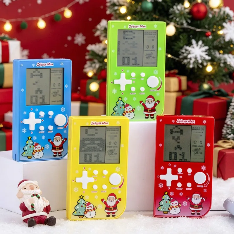 Santa & Snowman Print Brick Ga - Retro Gaming Devices review and price