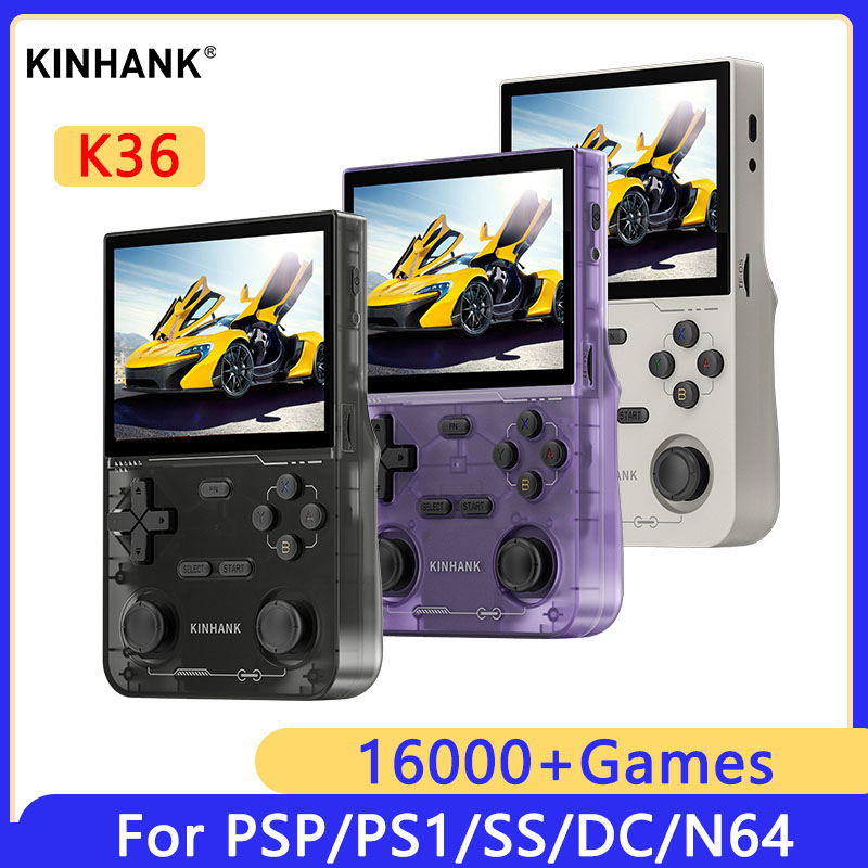 KINHANK K36 Retro Handheld Vid - Retro Gaming Images review and price