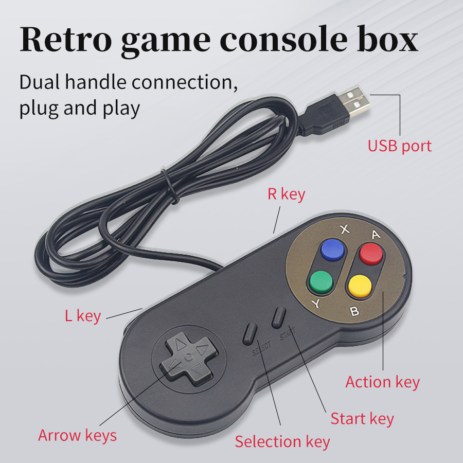 Wired USB Gamepad Retro Gaming - Raspberry Pi Retropie review and price