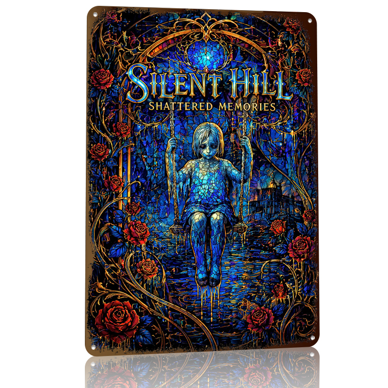 Silent Hill Shattered Memories - Retro Poster Gaming review and price