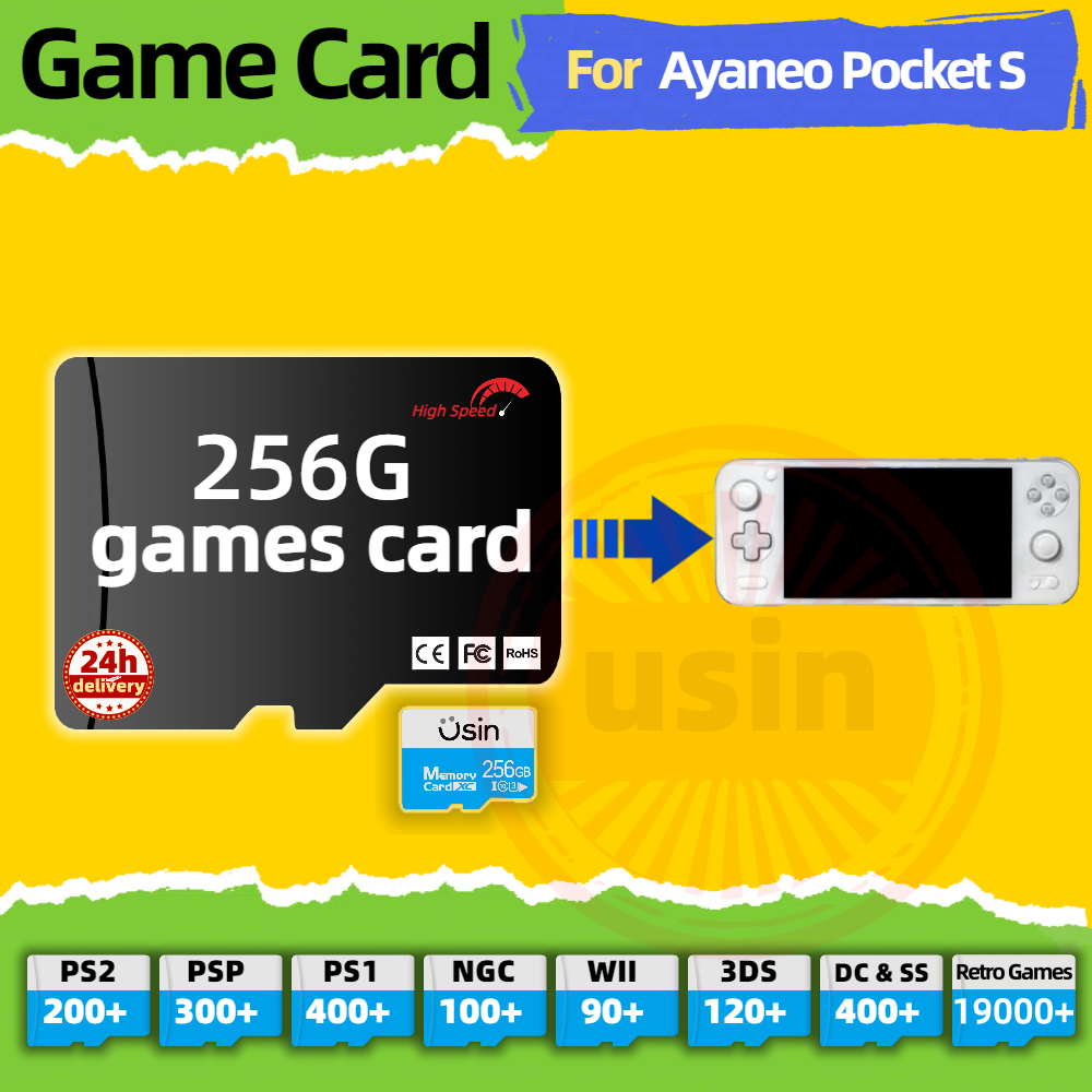 Game Card For Ayaneo Pocket S  - Retro Gaming Devices review and price