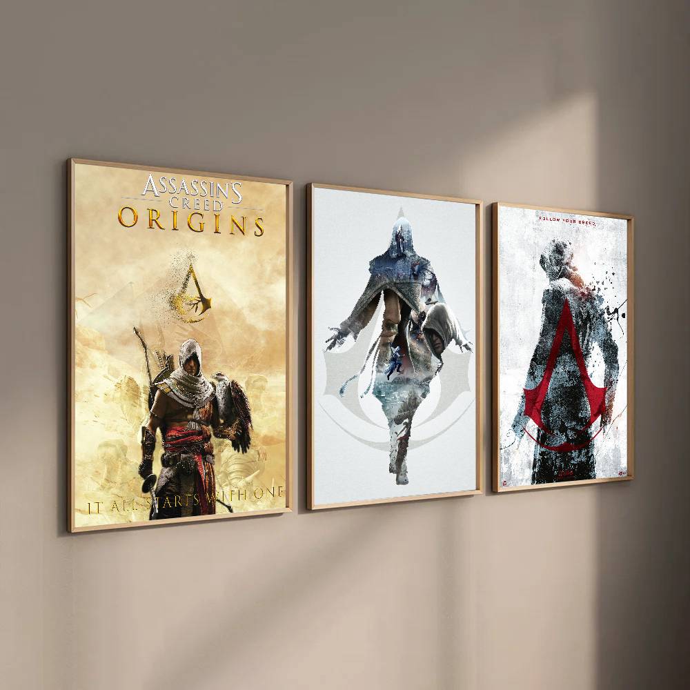 Game A-Assassins C-CreedES Pos - Retro Poster Gaming review and price