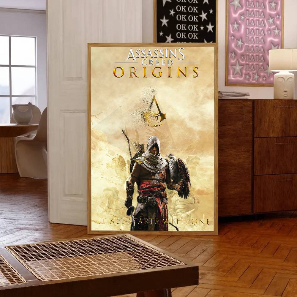 Game A-Assassins C-CreedES Pos - Retro Poster Gaming review and price