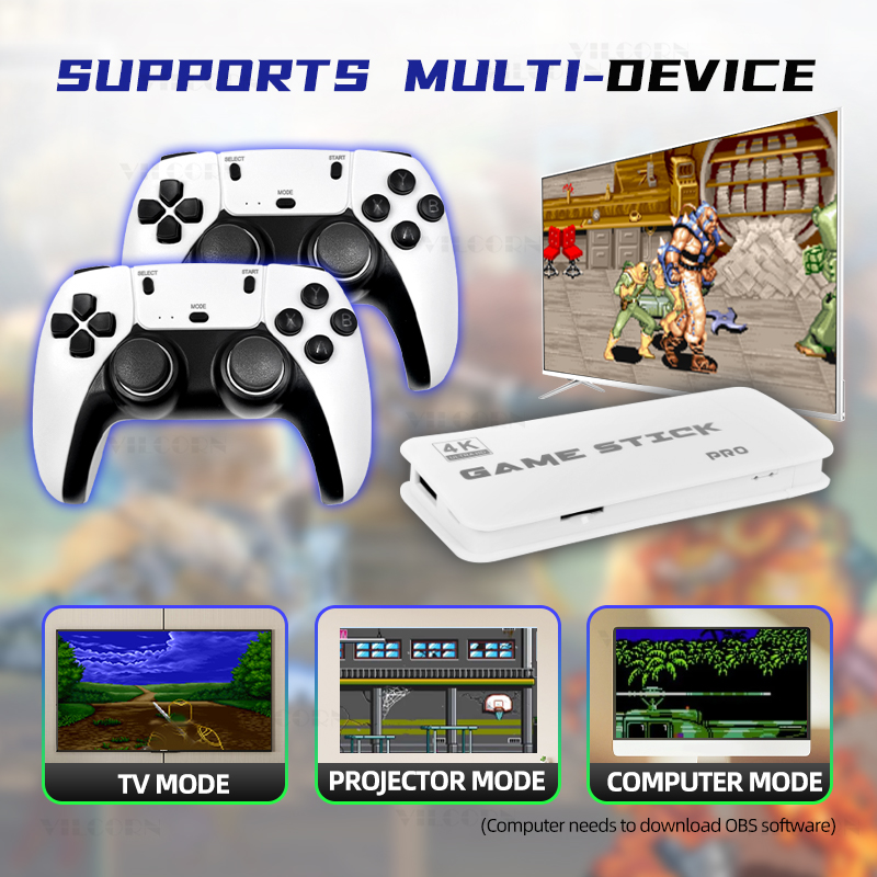 VILCORN 4K HD Game Stick Retro - Retro Gaming X2 Pro review and price